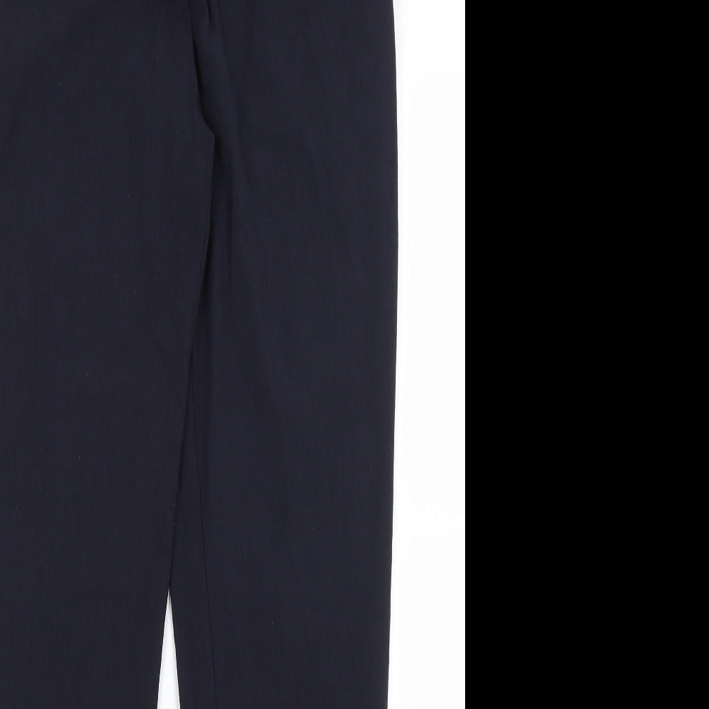 Port Original Womens Blue   Trousers  Size 10 L28 in