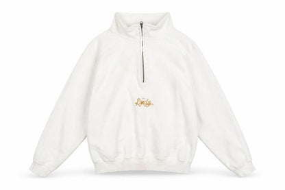 Front view of RMDY women’s white jumper, size M