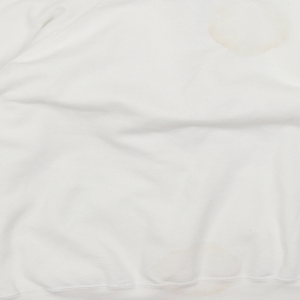 RMDY Womens White   Pullover Jumper Size M