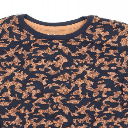 Nutmeg Boys Blue Camouflage  Basic T-Shirt Size 5-6 Years