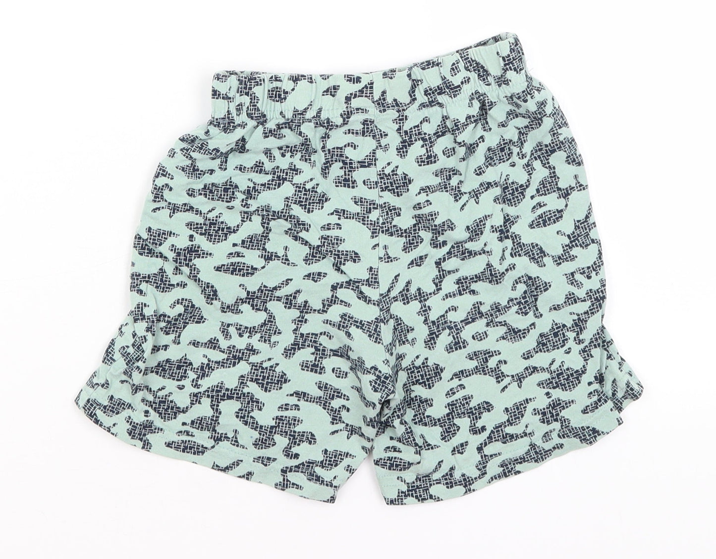 Nutmeg Boys Blue Camouflage  Bermuda Shorts Size 5-6 Years