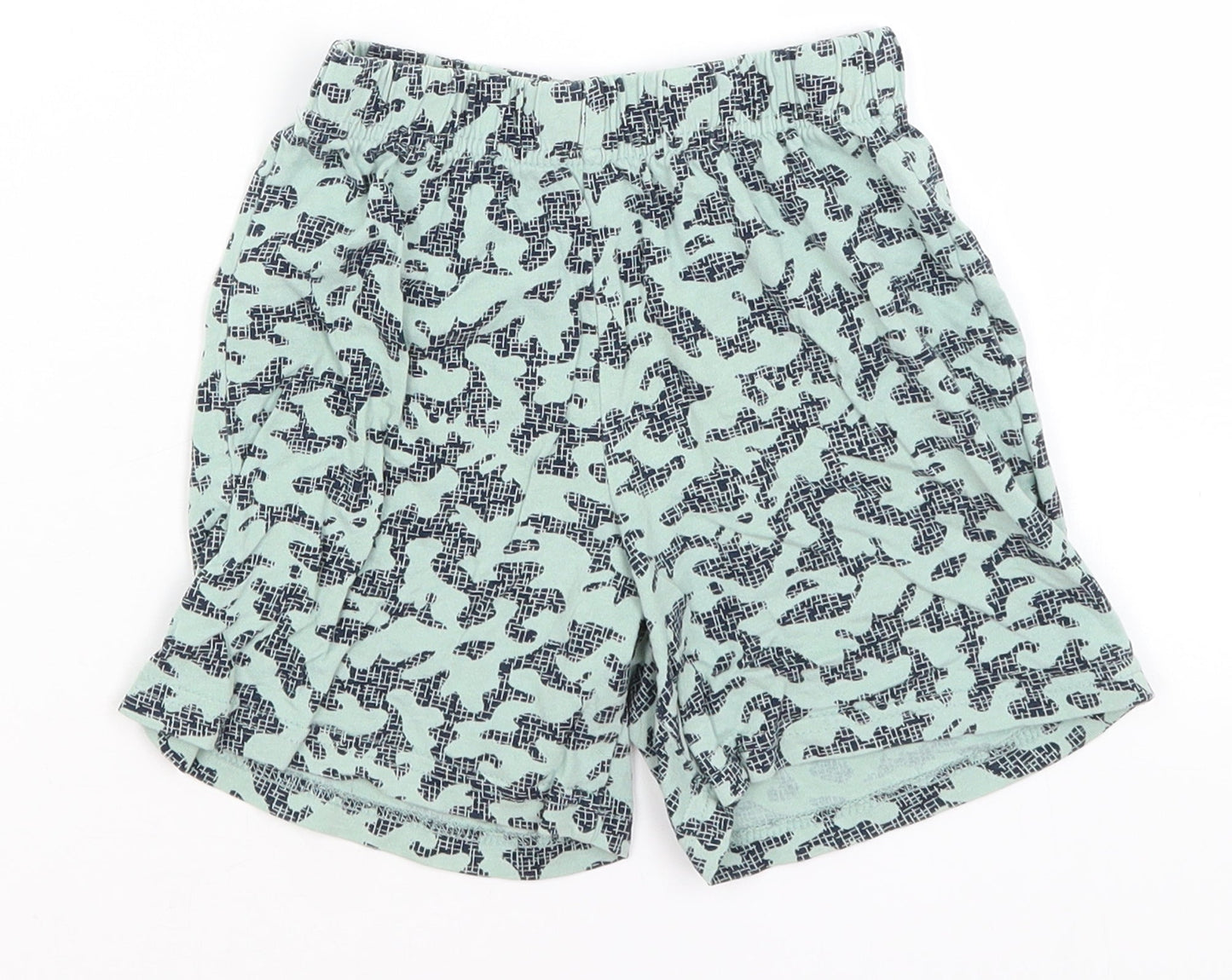 Nutmeg Boys Blue Camouflage  Bermuda Shorts Size 5-6 Years