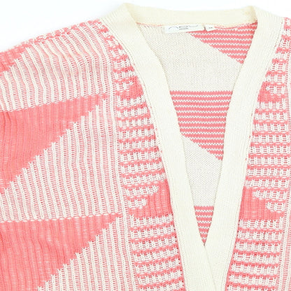 Womens UK Size 14 New Look Red Shrug Jumper