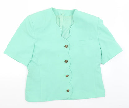 Womens UK Size 18 Preworn Regular Blue Blazer