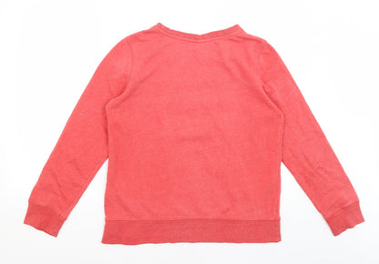 Womens UK Size M H&M Red Pullover Jumper