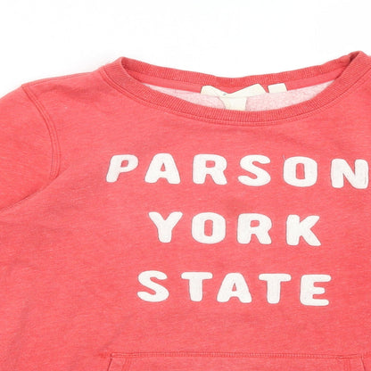Womens UK Size M H&M Red Pullover Jumper