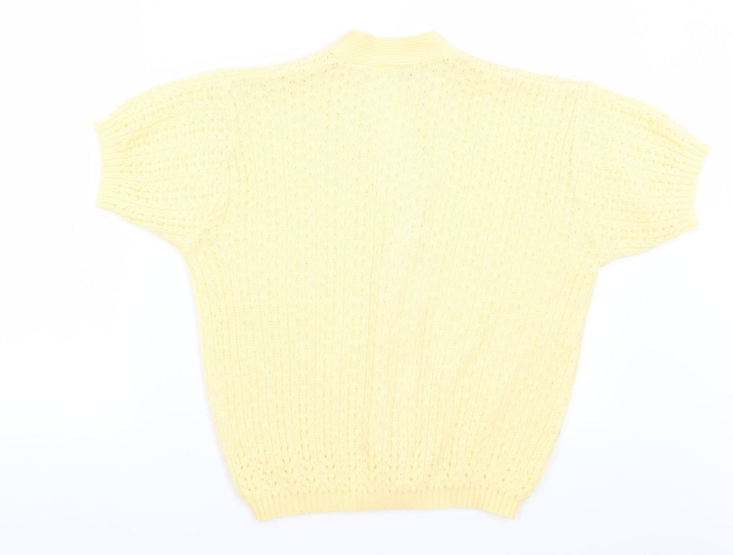 LK Womens Yellow   Cardigan Jumper Size S
