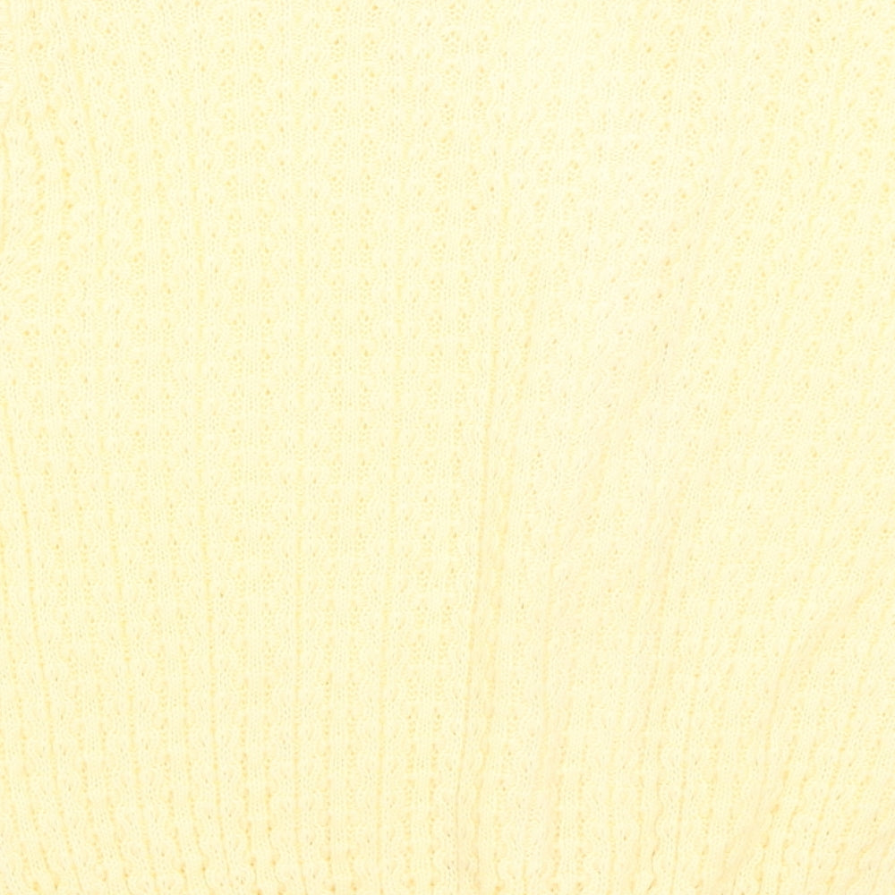 LK Womens Yellow   Cardigan Jumper Size S