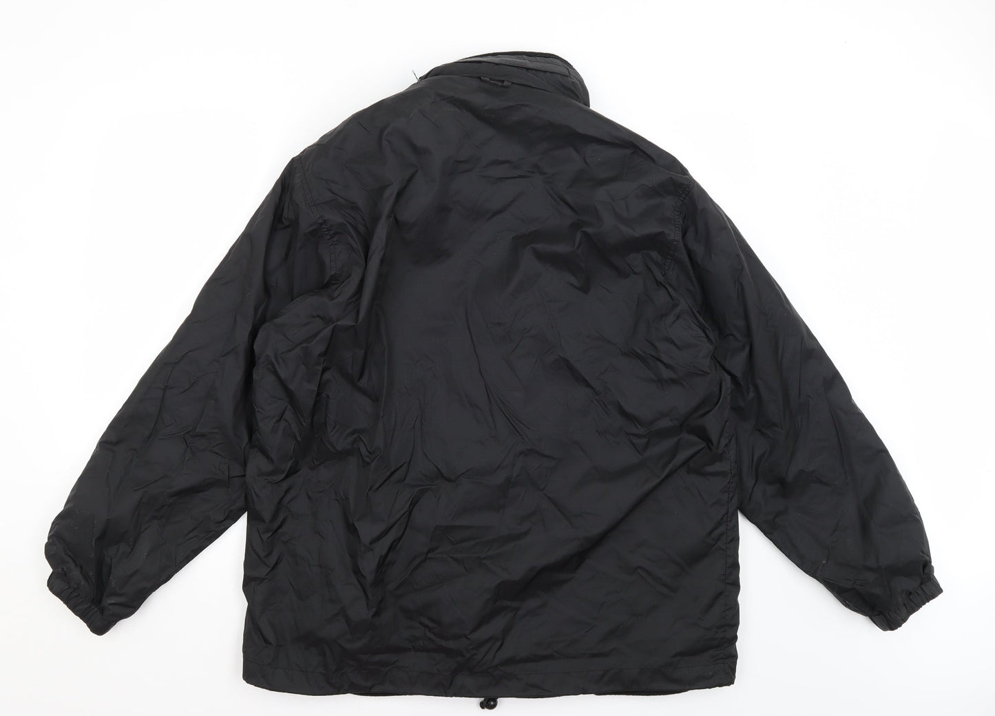 Mens UK Size M Uneek Black Rain Coat