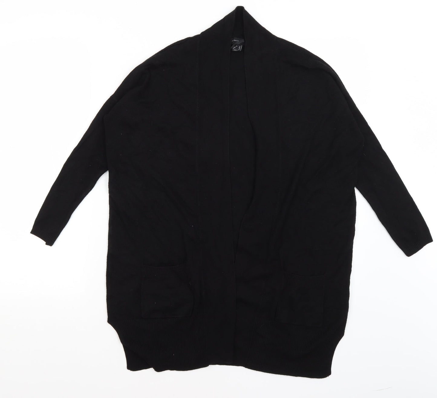 Womens UK Size 10 Atmosphere Black Shrug Jumper