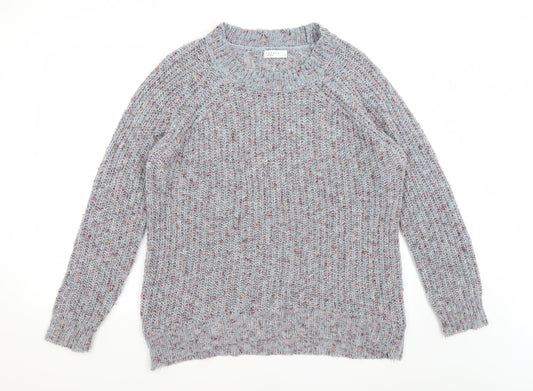 Papaya Womens Grey   Pullover Jumper Size M