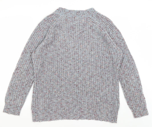 Papaya Womens Grey   Pullover Jumper Size M