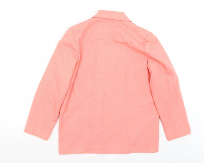 Womens UK Size 12 Richards Regular Pink Blazer
