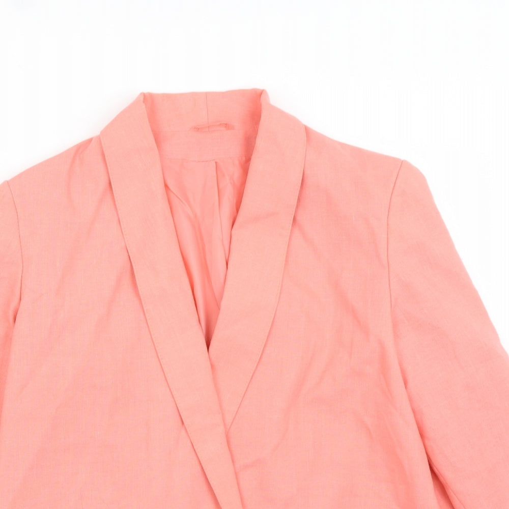 Womens UK Size 12 Richards Regular Pink Blazer