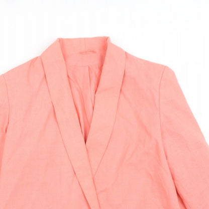 Womens UK Size 12 Richards Regular Pink Blazer