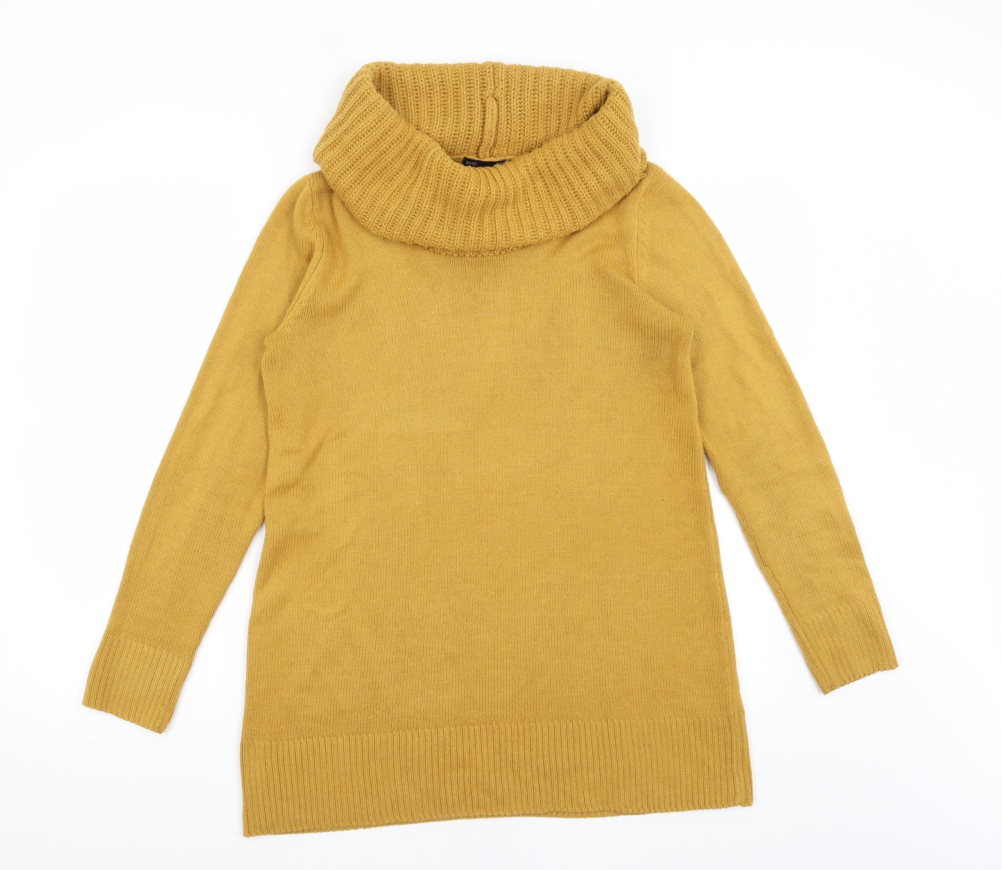 Womens UK Size S H&M Yellow Pullover Jumper