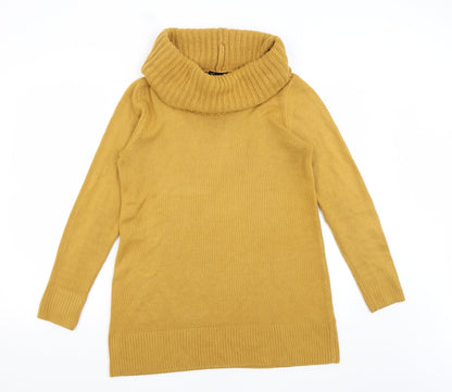 Womens UK Size S H&M Yellow Pullover Jumper