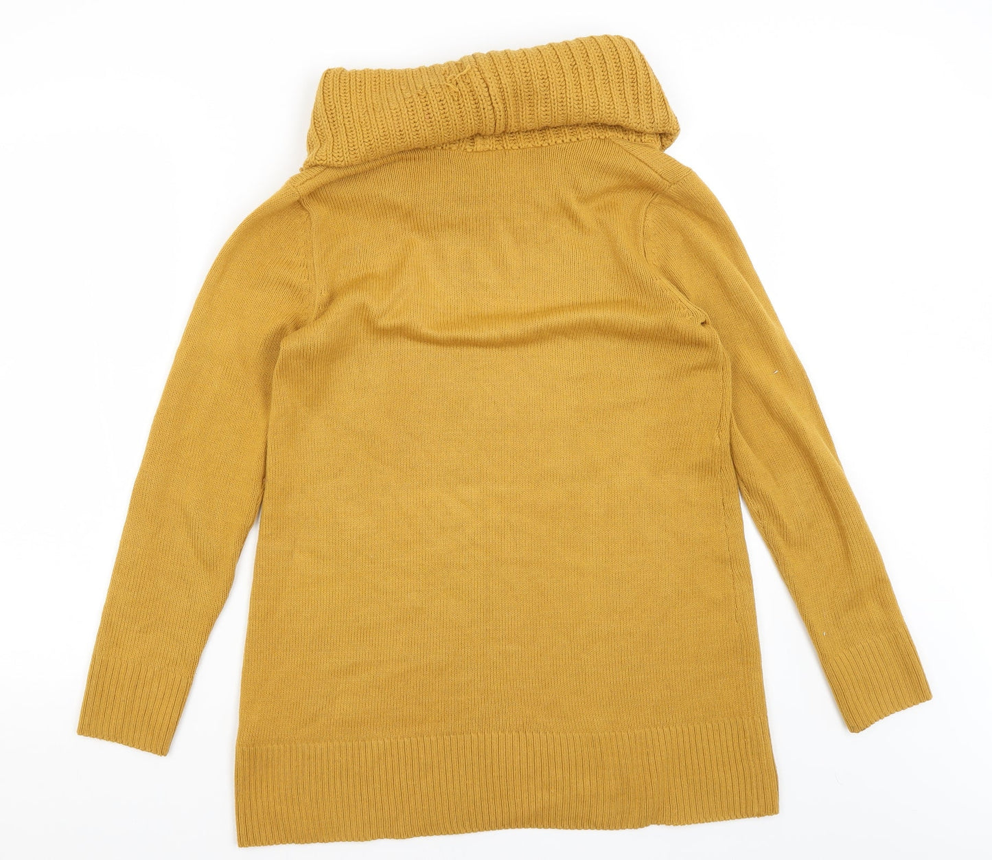Womens UK Size S H&M Yellow Pullover Jumper