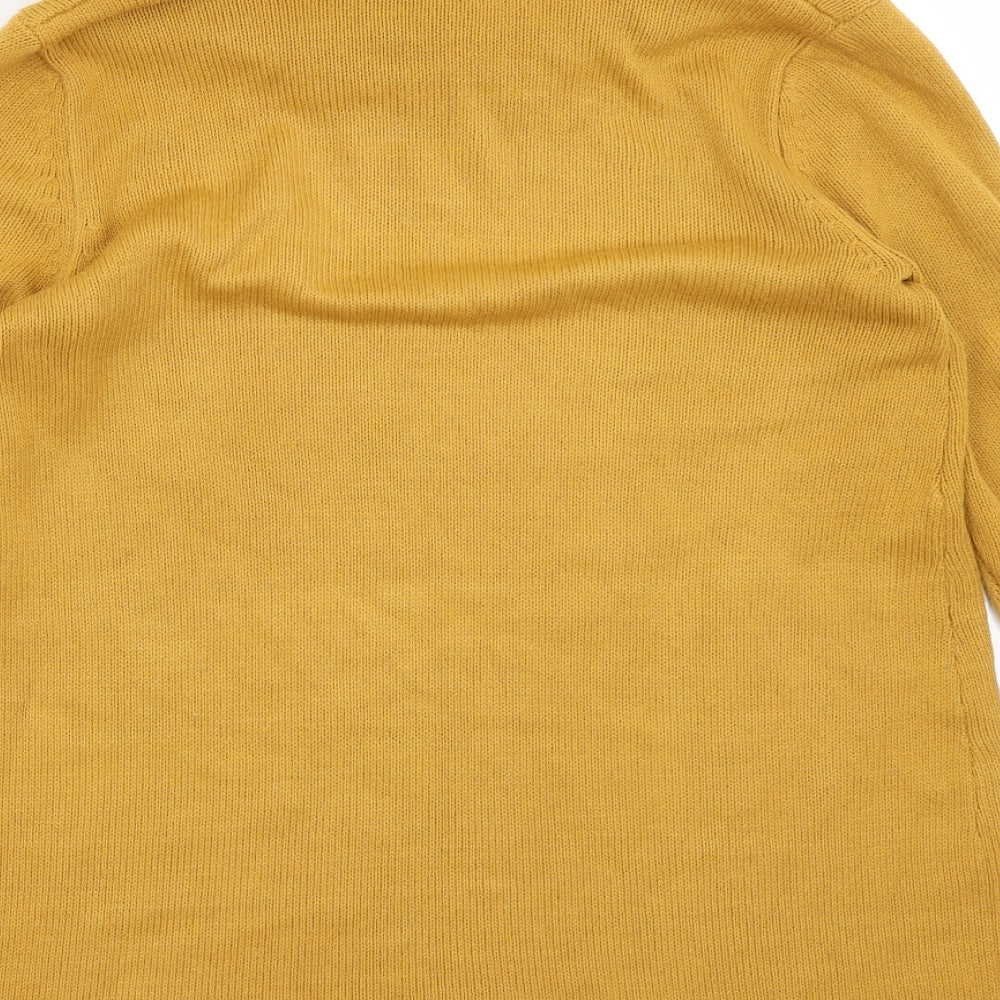 Womens UK Size S H&M Yellow Pullover Jumper