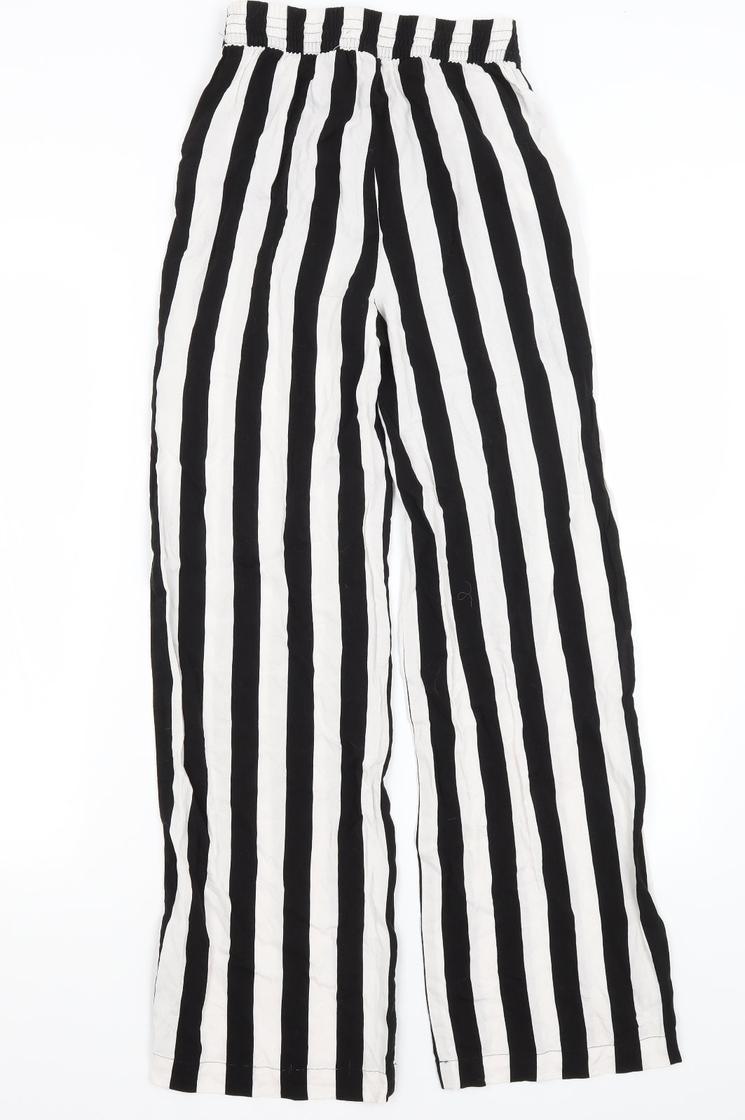 Womens UK Size 4 Divided Regular Fit  Black Trousers