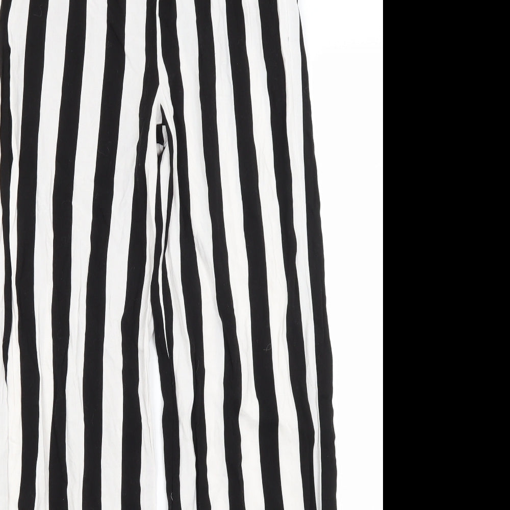 Womens UK Size 4 Divided Regular Fit  Black Trousers