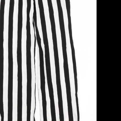 Womens UK Size 4 Divided Regular Fit  Black Trousers