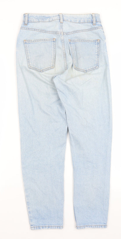 Topshop Womens Blue   Mom Jeans Size 26 in L26 in