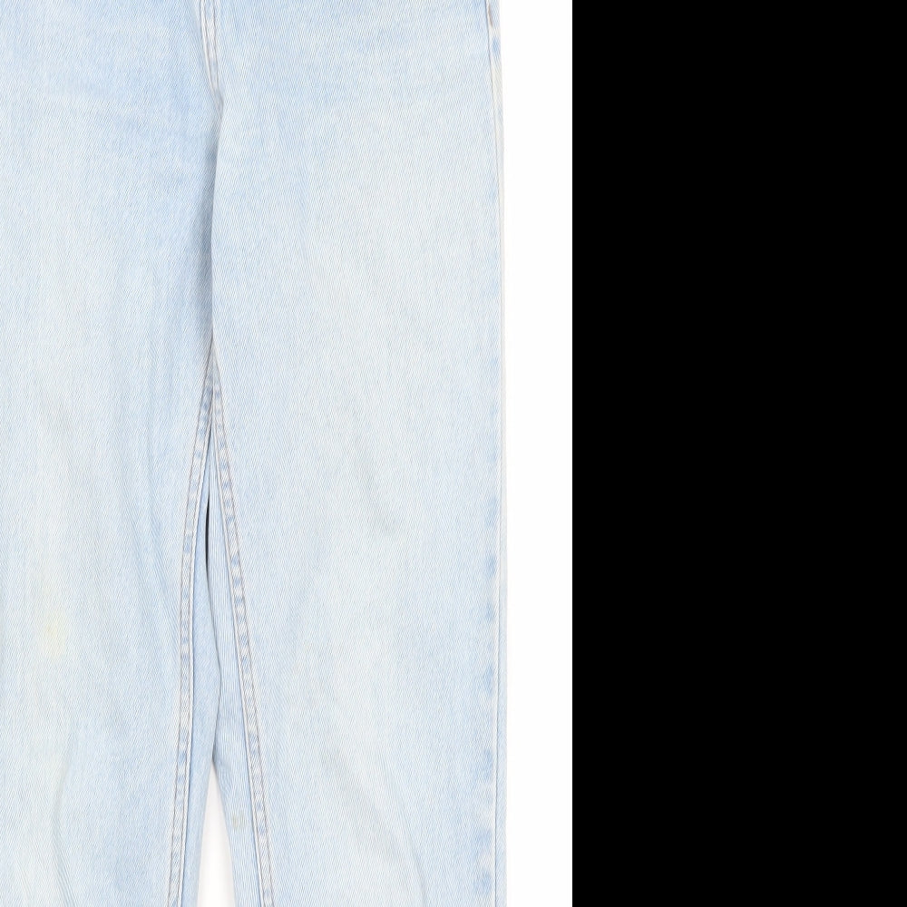 Topshop Womens Blue   Mom Jeans Size 26 in L26 in