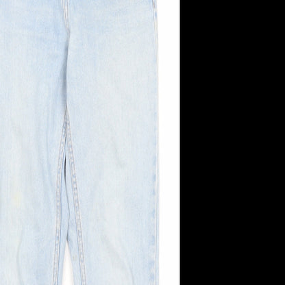 Topshop Womens Blue   Mom Jeans Size 26 in L26 in
