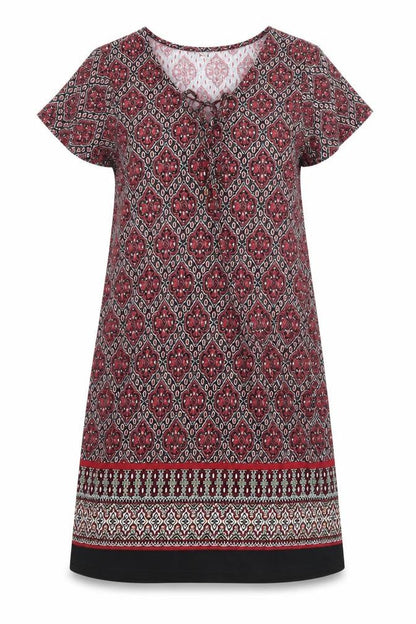 Intuition Womens Black Paisley  A-Line  Size 12