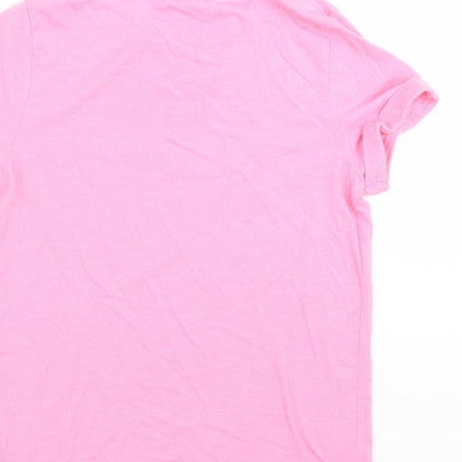 Brand and care label for F&F girls’ pink basic t-shirt, size 10-11, years - buzz lightyear