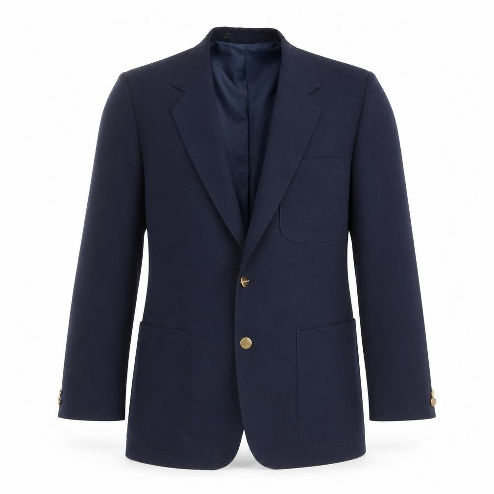 Mens UK Size 40 CLASSICS Regular Blue Suit Jacket