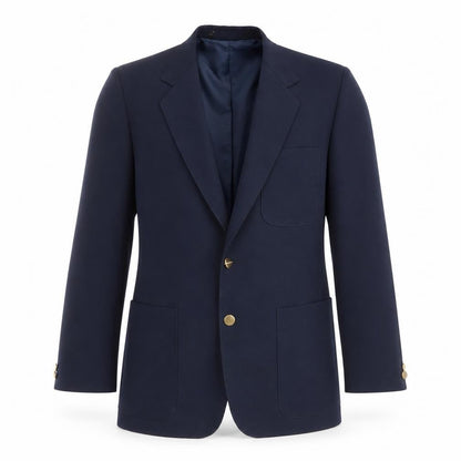 Mens UK Size 40 CLASSICS Regular Blue Suit Jacket