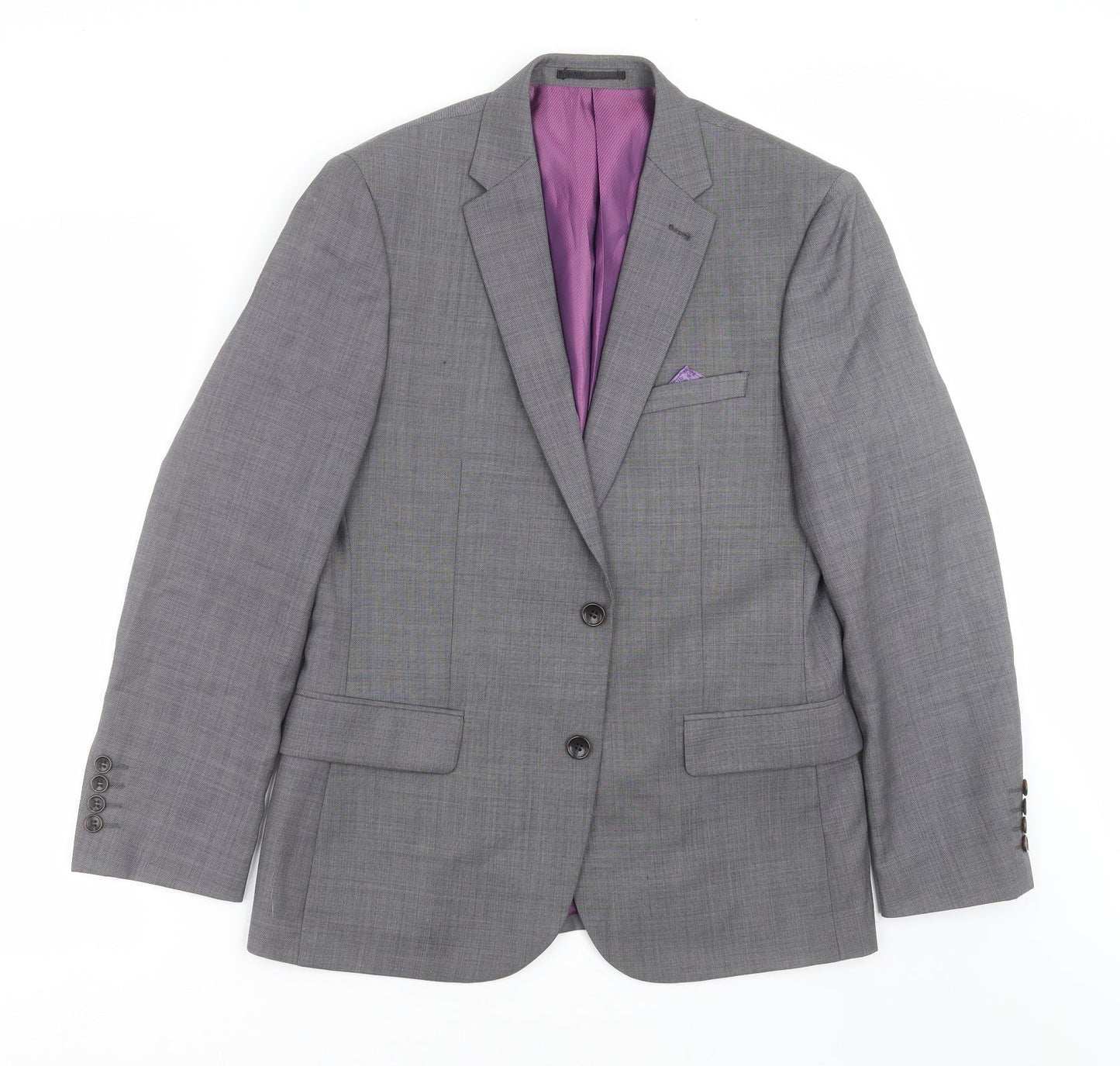 Mens UK Size 38 Taylor & Reece Regular Grey Suit Jacket
