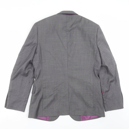 Mens UK Size 38 Taylor & Reece Regular Grey Suit Jacket