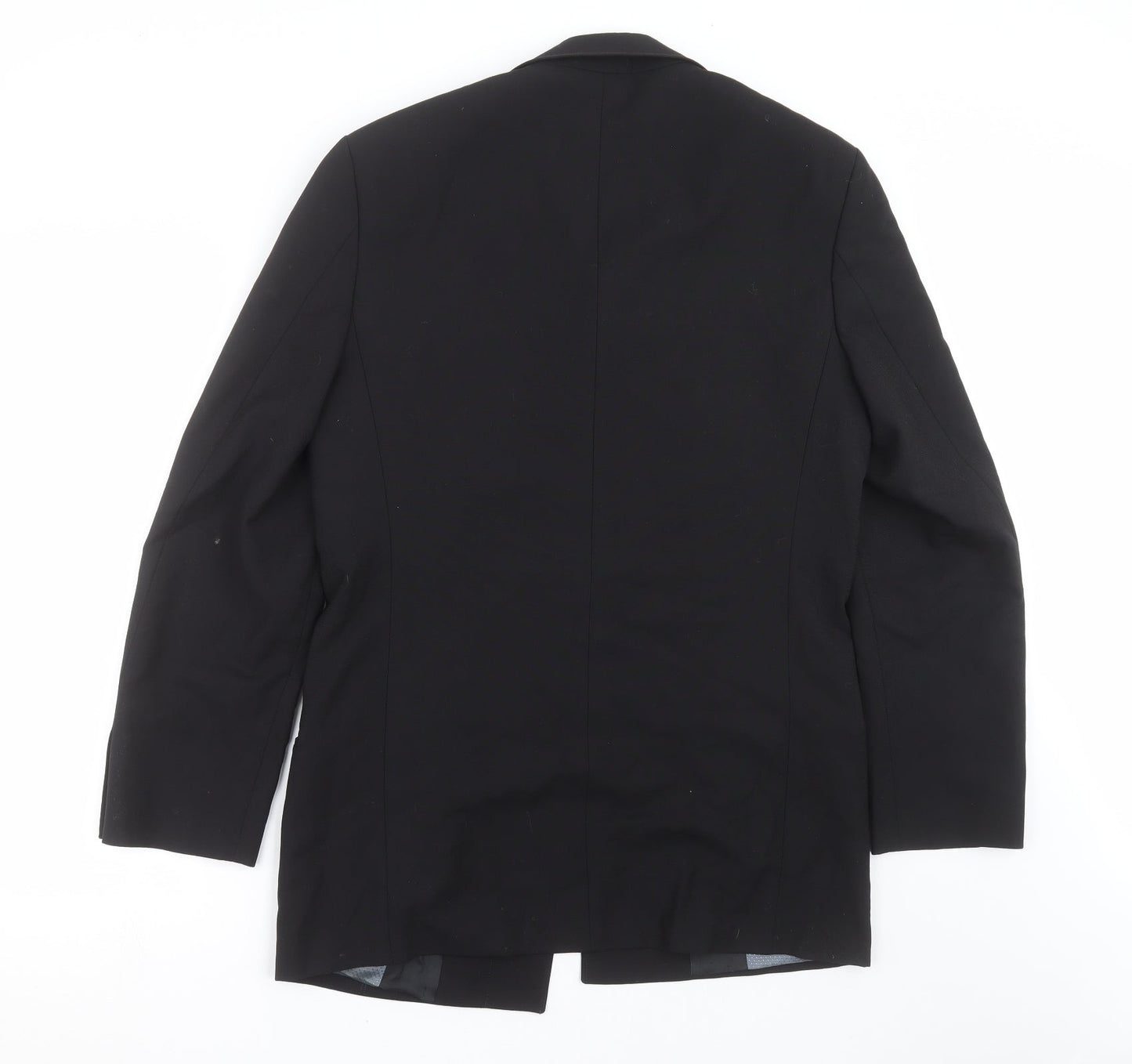 Mens UK Size 36 River Island Regular Black Suit Jacket