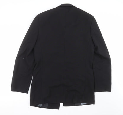 Mens UK Size 36 River Island Regular Black Suit Jacket