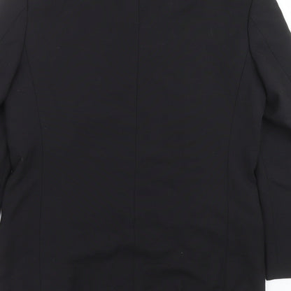 Mens UK Size 36 River Island Regular Black Suit Jacket