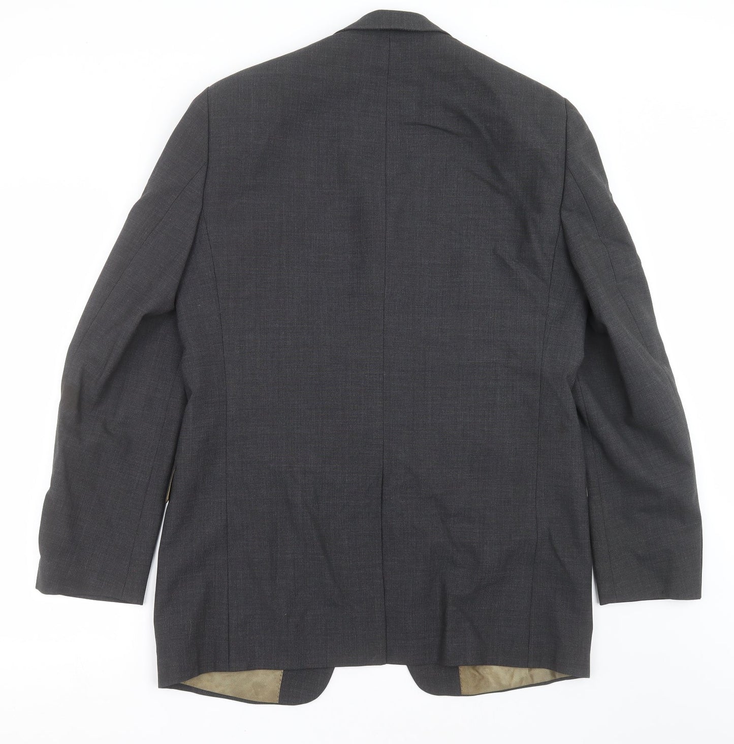 Mens UK Size 38 Milan Regular Grey Suit Jacket