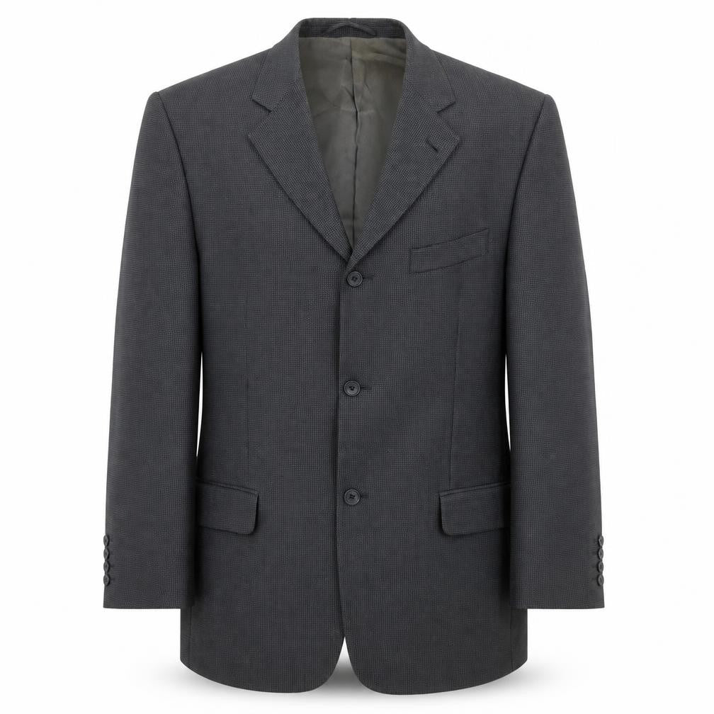 Mens UK Size 40 Hugo James Regular Grey Suit Jacket