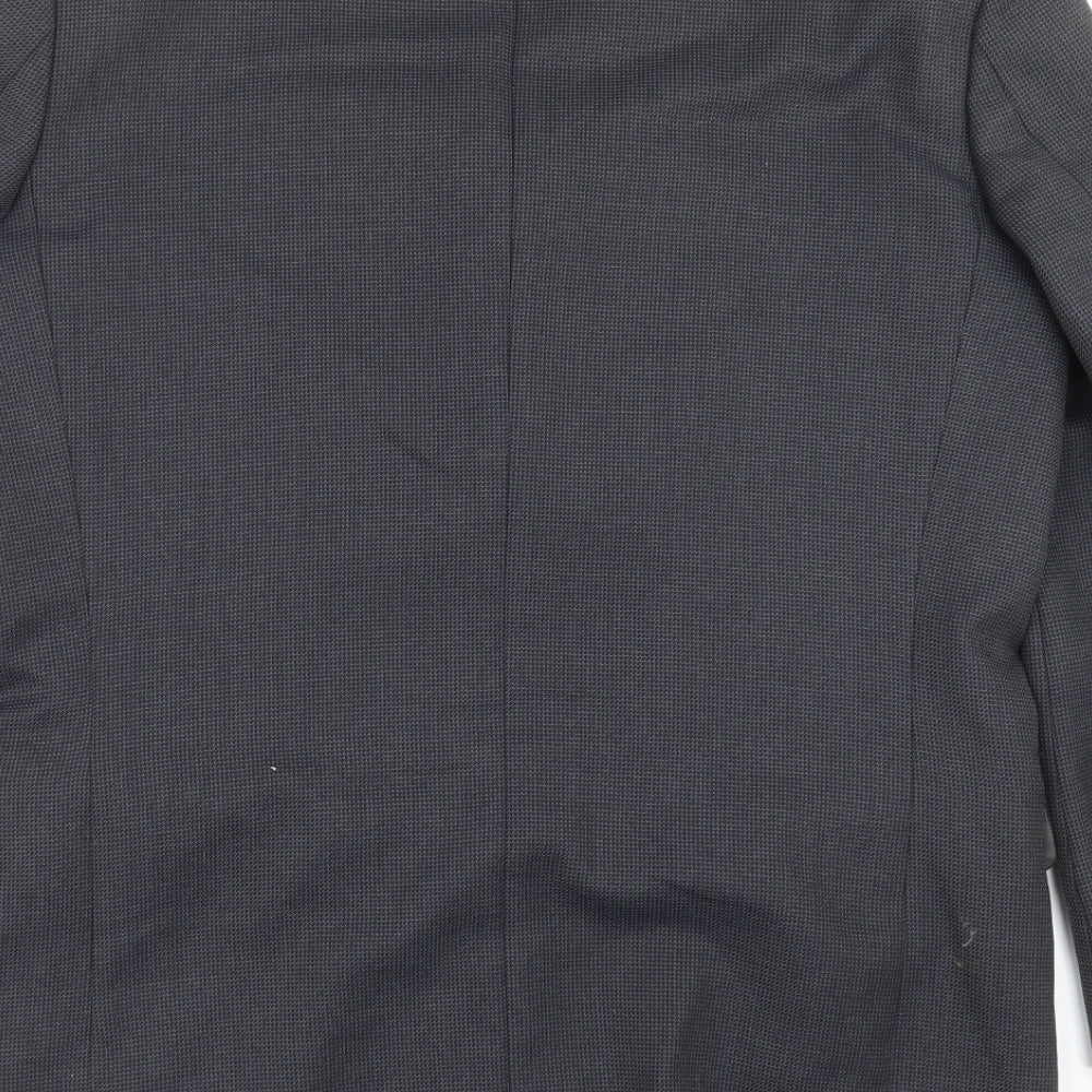 Mens UK Size 40 Hugo James Regular Grey Suit Jacket
