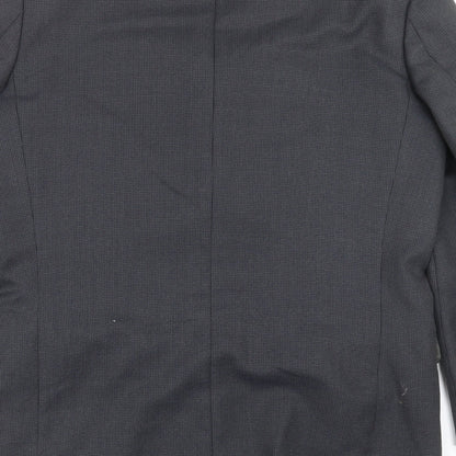 Mens UK Size 40 Hugo James Regular Grey Suit Jacket