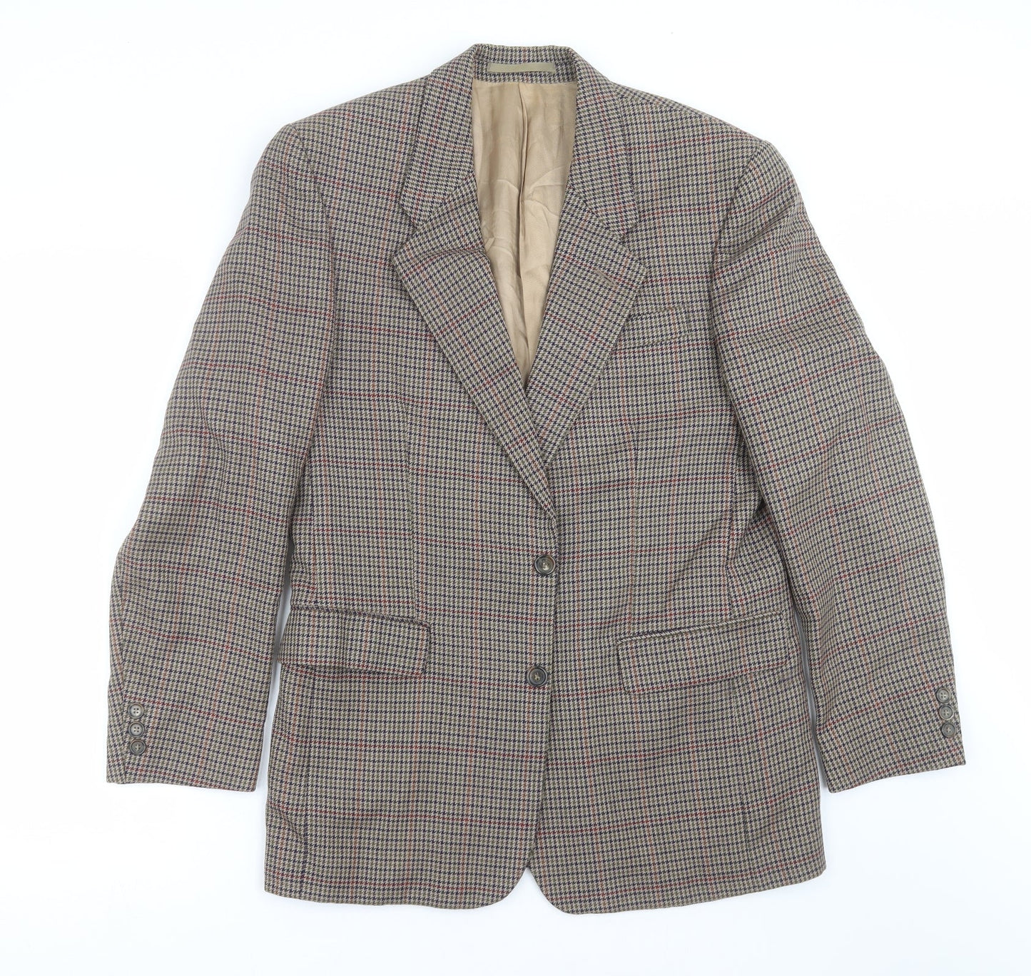 Mens UK Size 38 Classics Regular Beige Suit Jacket