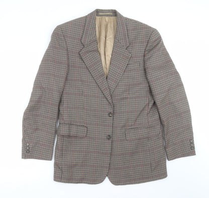 Mens UK Size 38 Classics Regular Beige Suit Jacket
