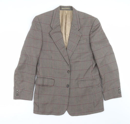 Mens UK Size 38 Classics Regular Beige Suit Jacket