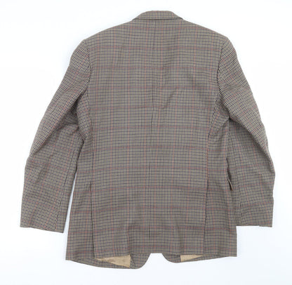 Mens UK Size 38 Classics Regular Beige Suit Jacket