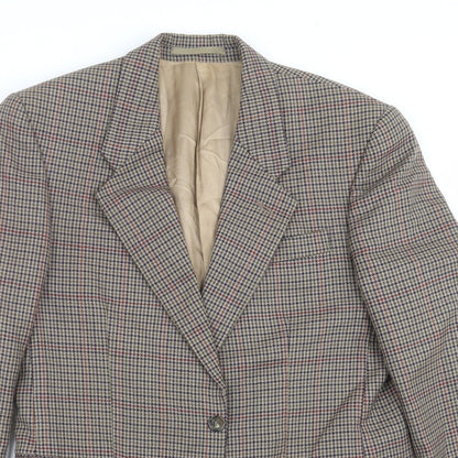 Mens UK Size 38 Classics Regular Beige Suit Jacket