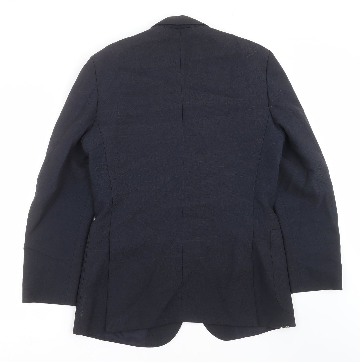 Mens UK Size 40 St michael Regular Blue Suit Jacket