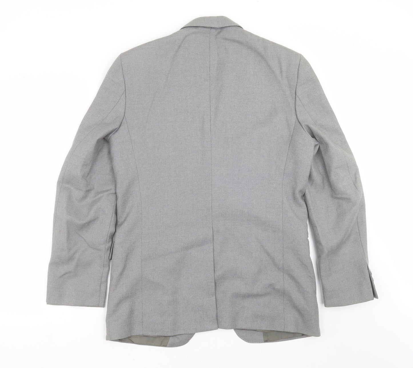 Mens UK Size 38 Burton Regular Grey Suit Jacket