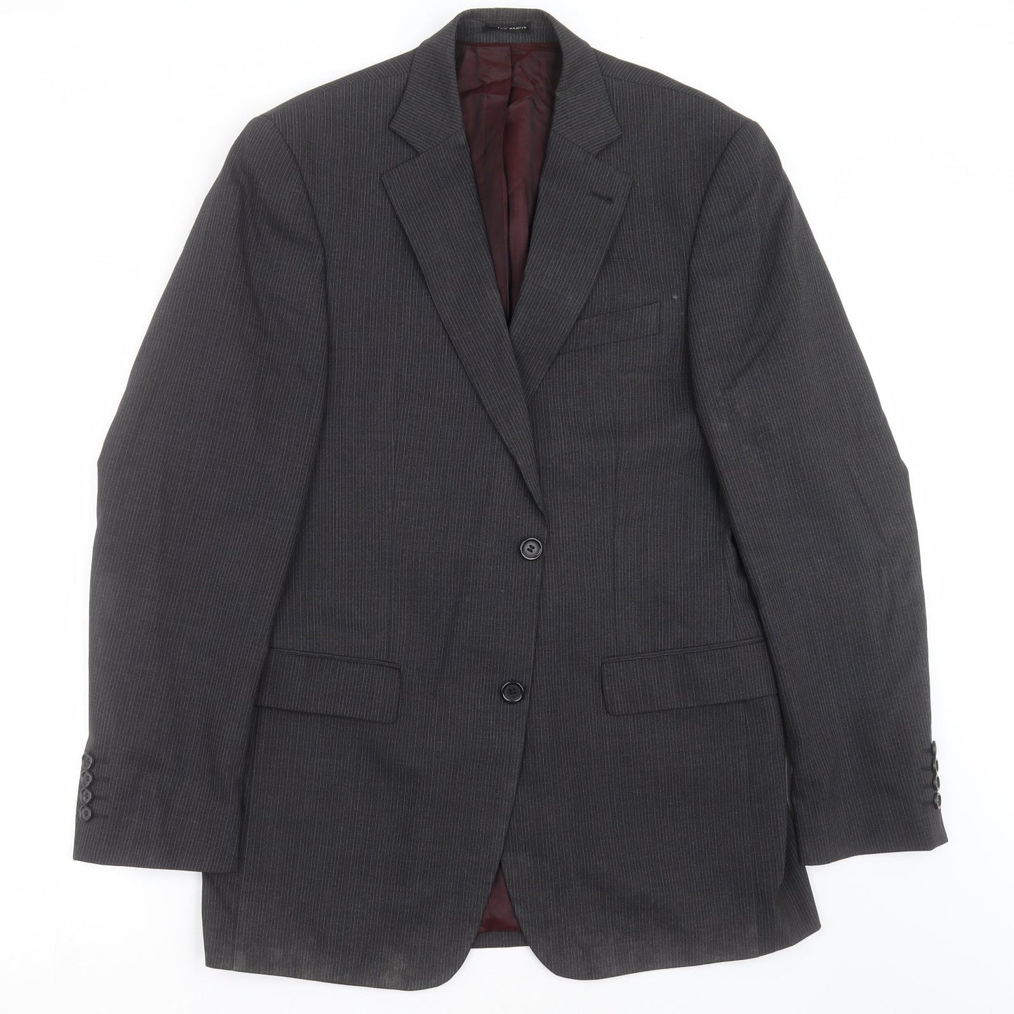 Mens UK Size 40 Tom English Regular Grey Suit Jacket